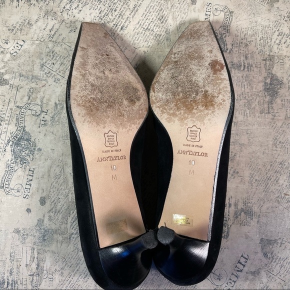 Ann Taylor Suede pointy shoes - Picture 11 of 14